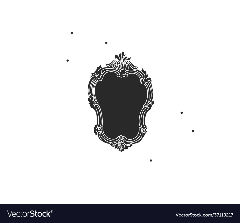 Hand drawn abstract stock flat graphic