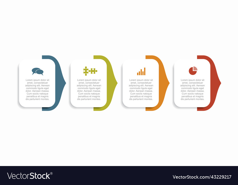 Infographic design template with place for your Vector Image