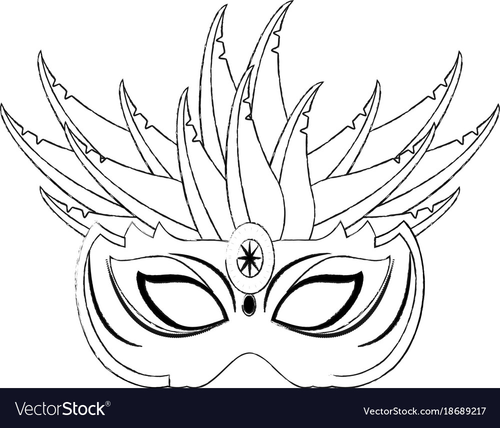 Mardi gras mask