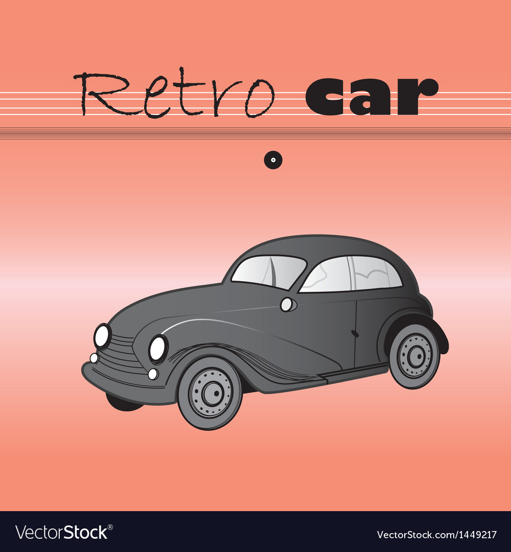 Retro car