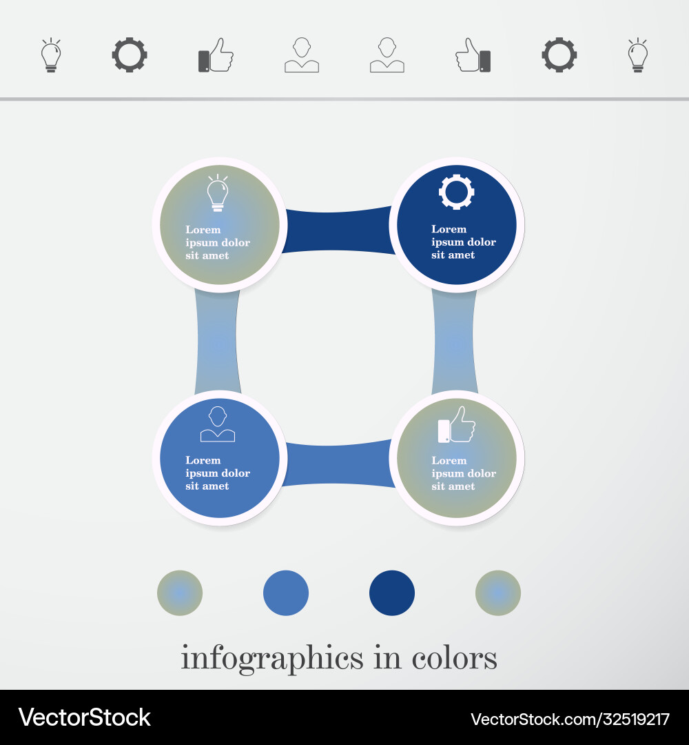 Set elements infographics Royalty Free Vector Image