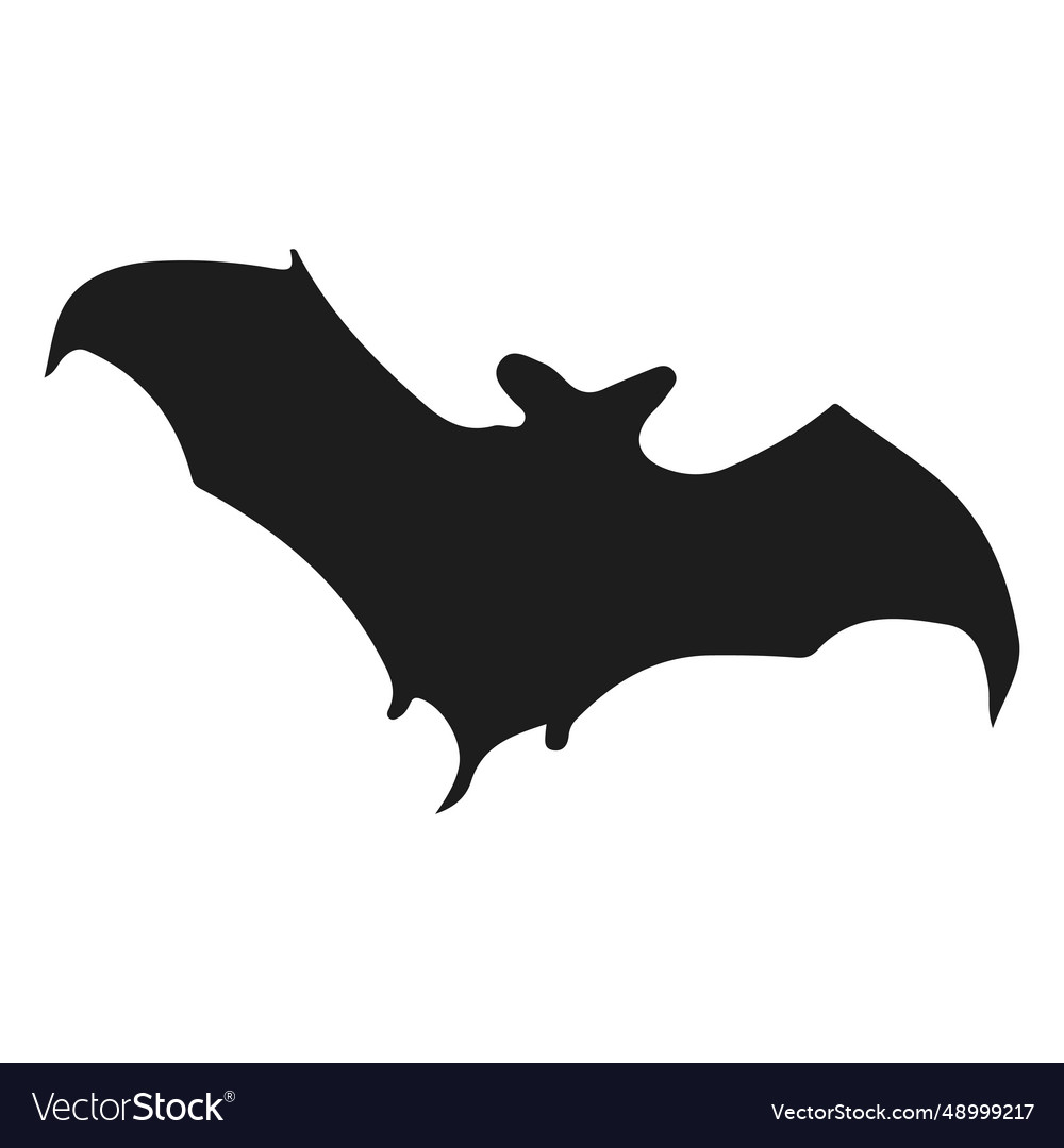 Side bat Royalty Free Vector Image - VectorStock