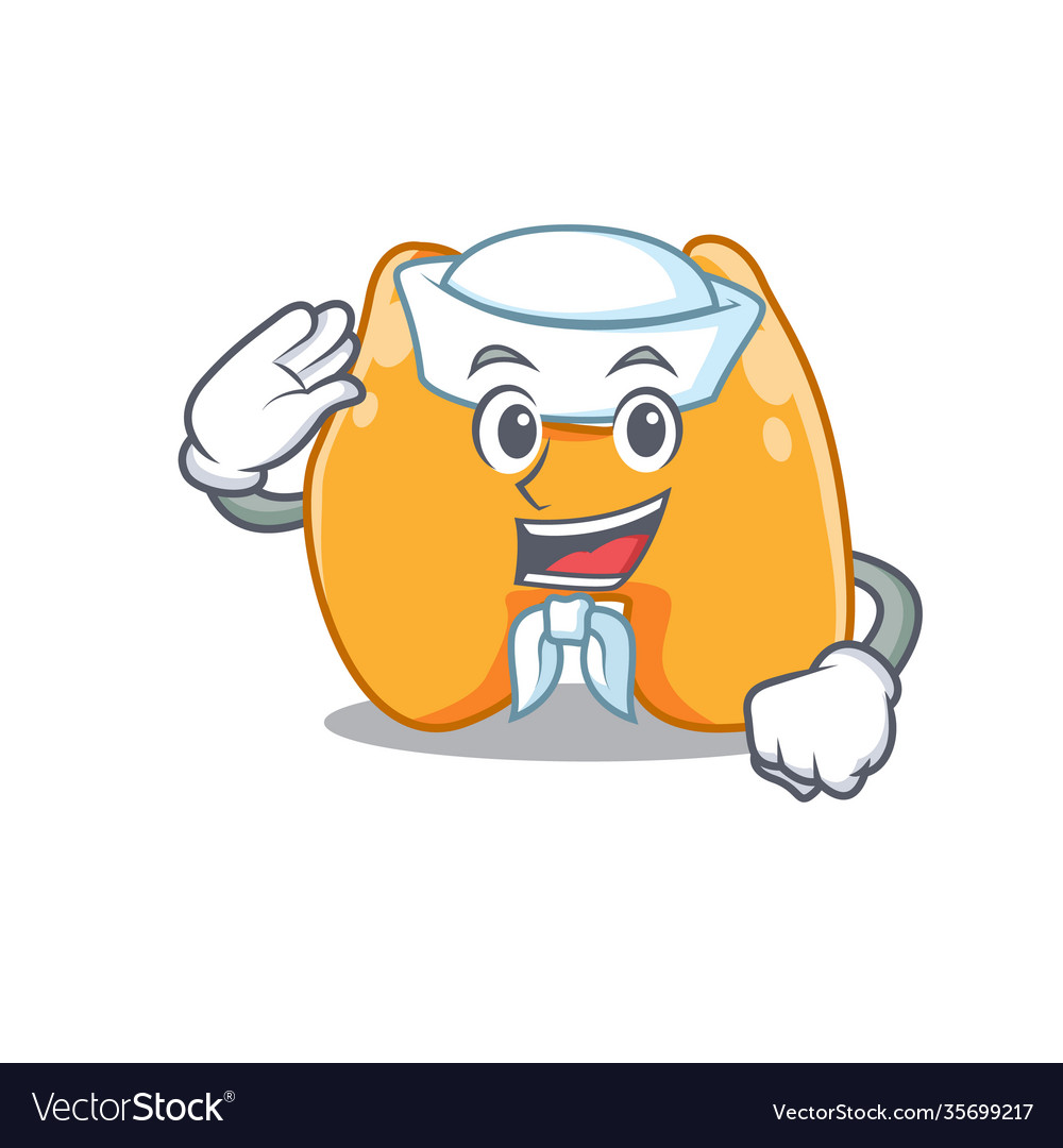 Smiley sailor cartoon character thyroid