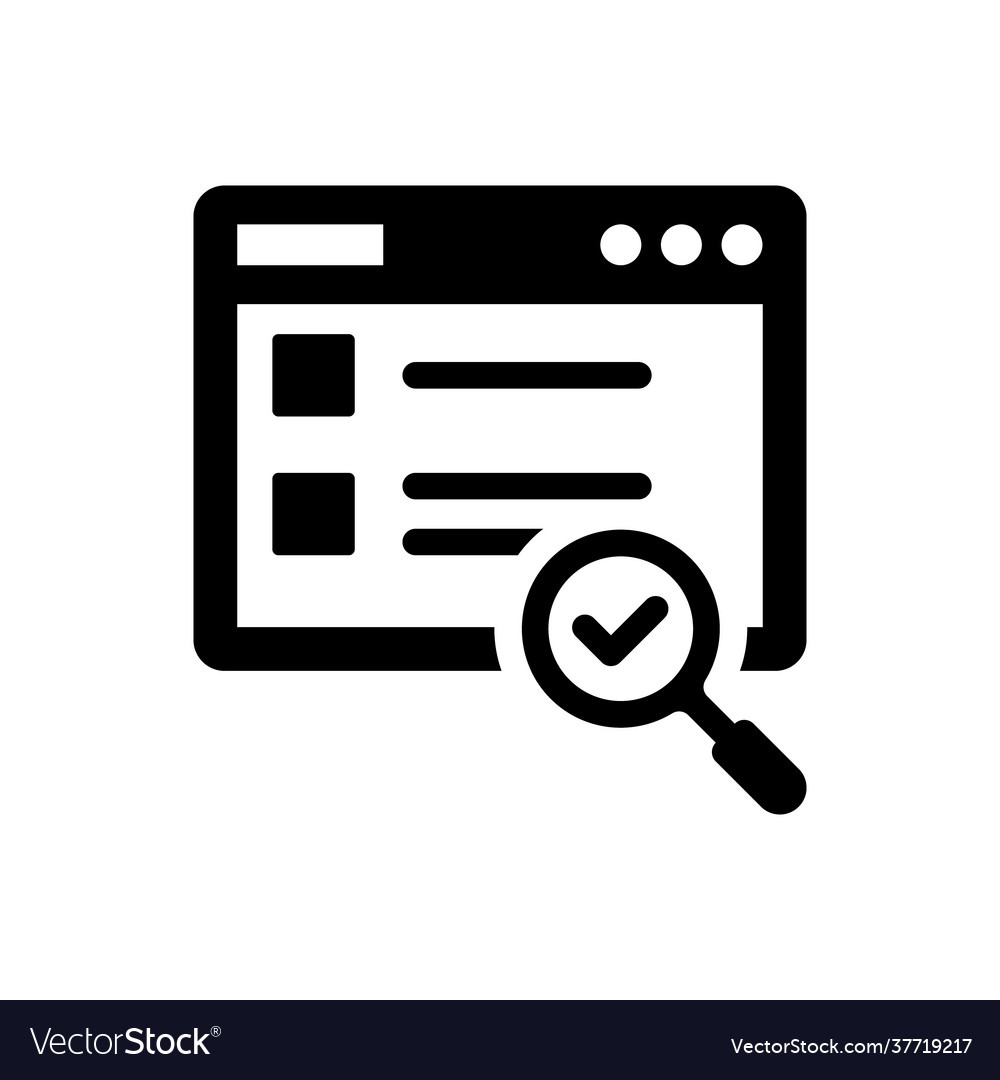 Web content search icon