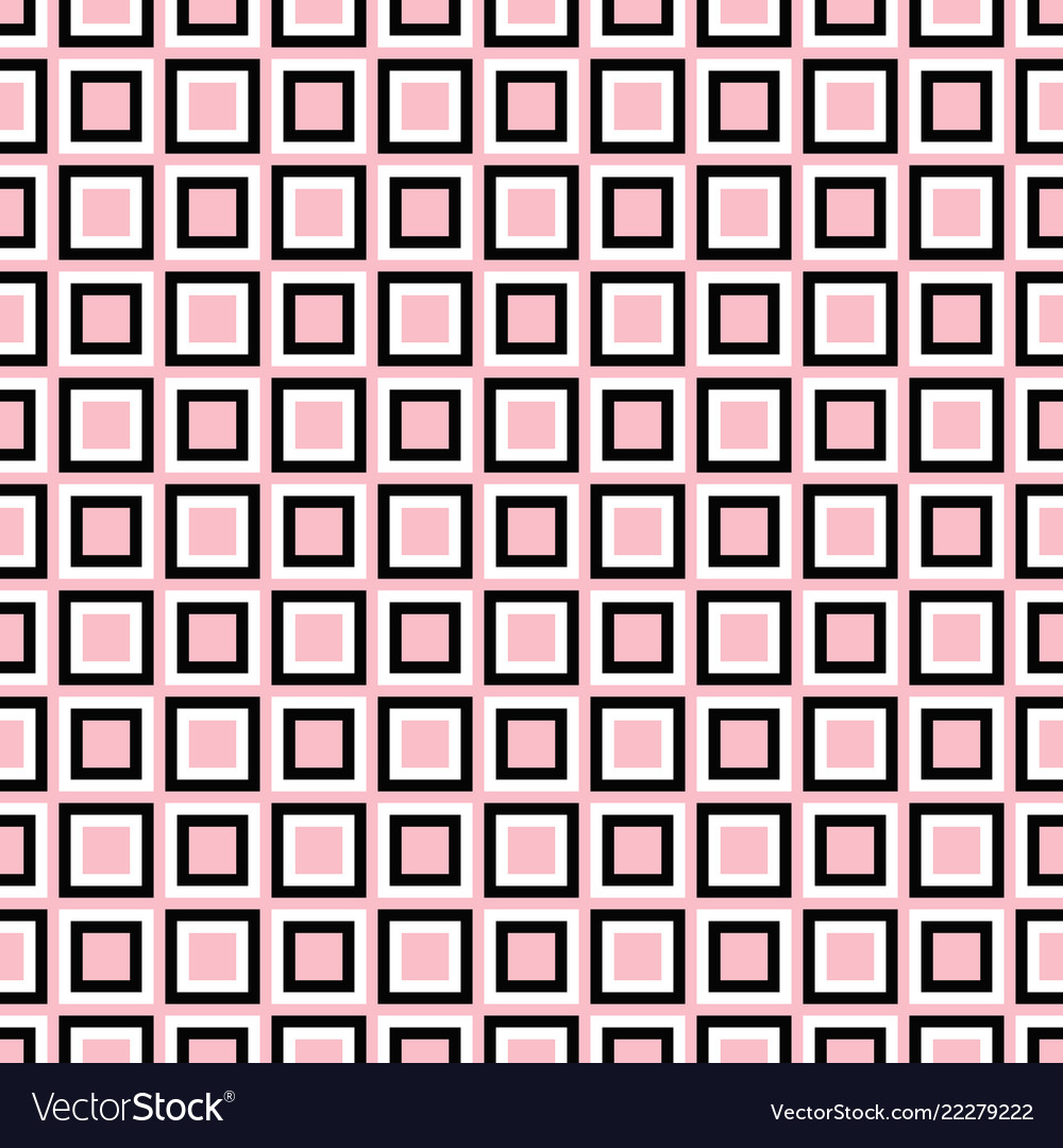 Abstract seamless square pattern background vector image Abstract seamless square pattern background