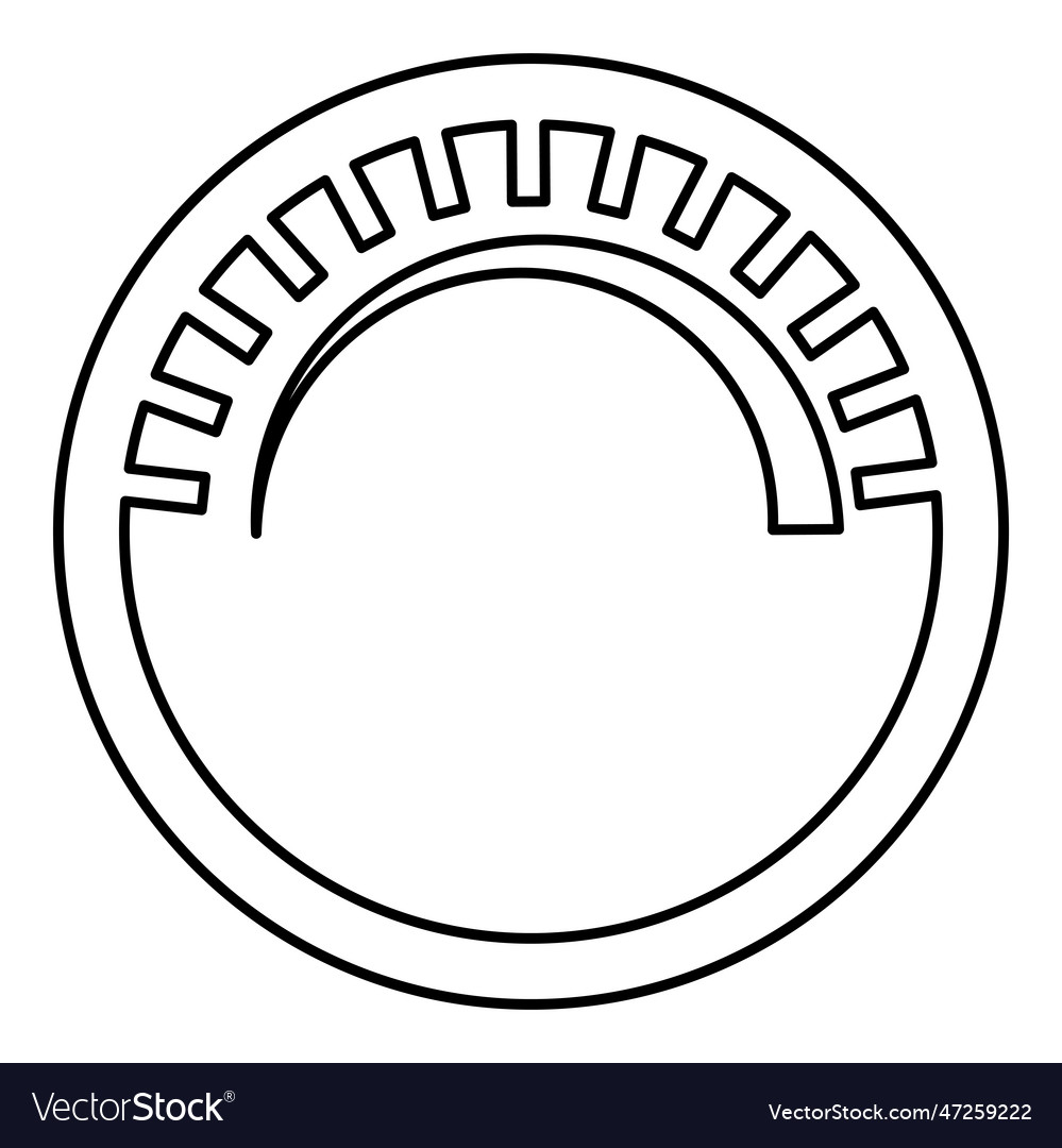 Knob regulation handle variation value regulating vector image Knob regulation handle variation value regulating
