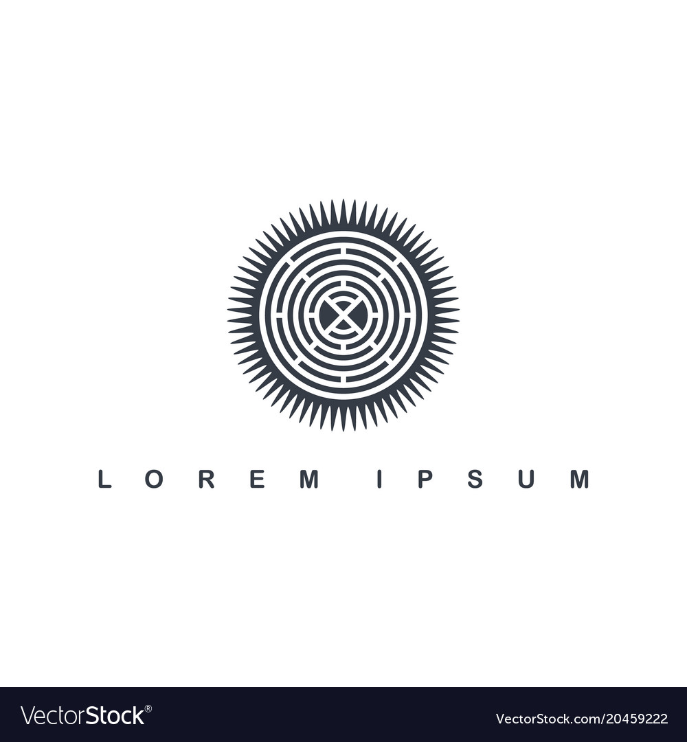 Native Circle Symbol - Tribal Sign