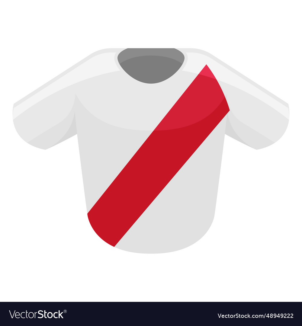 Peru football shirt icon