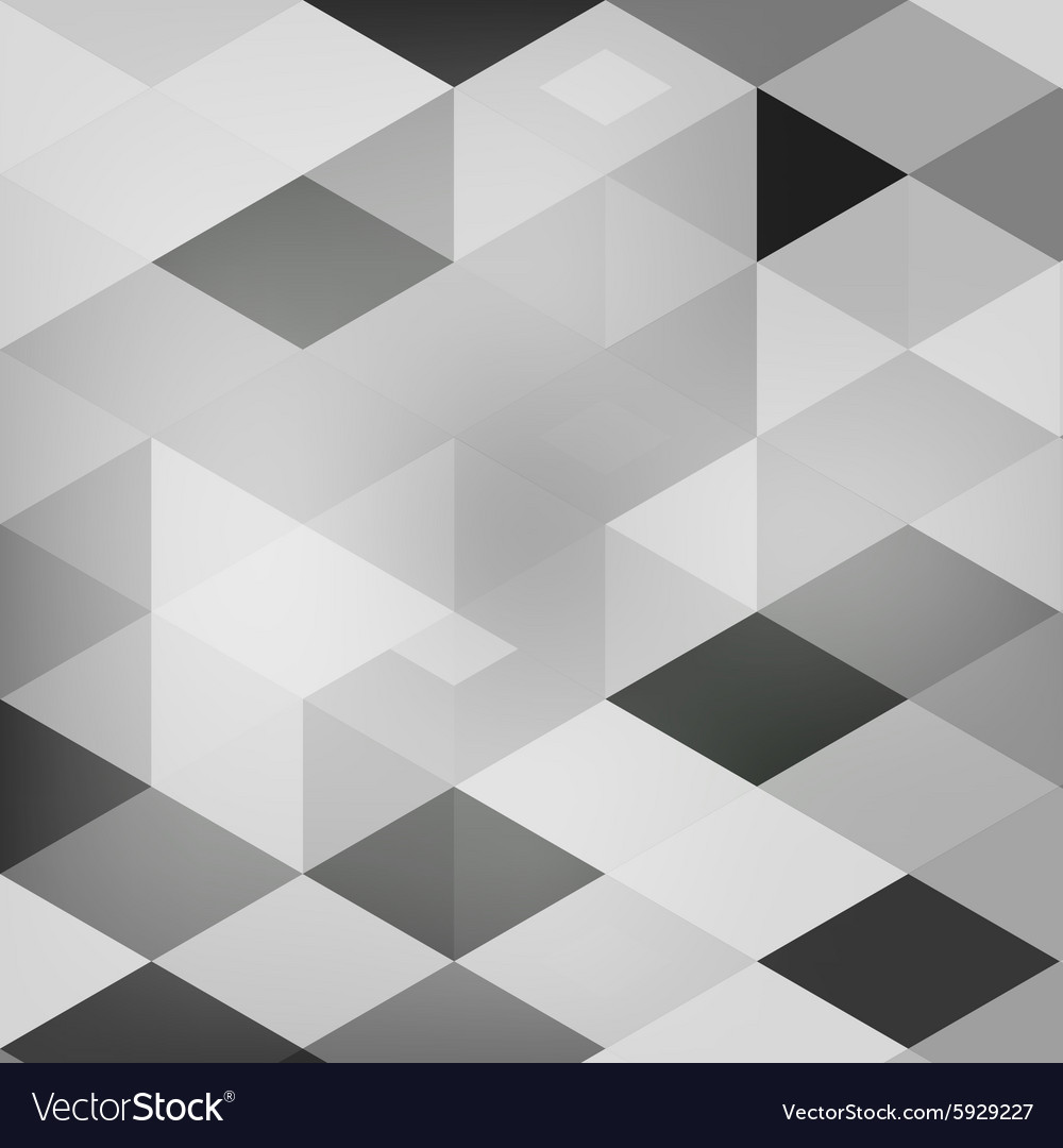 Geometric Cube Pattern