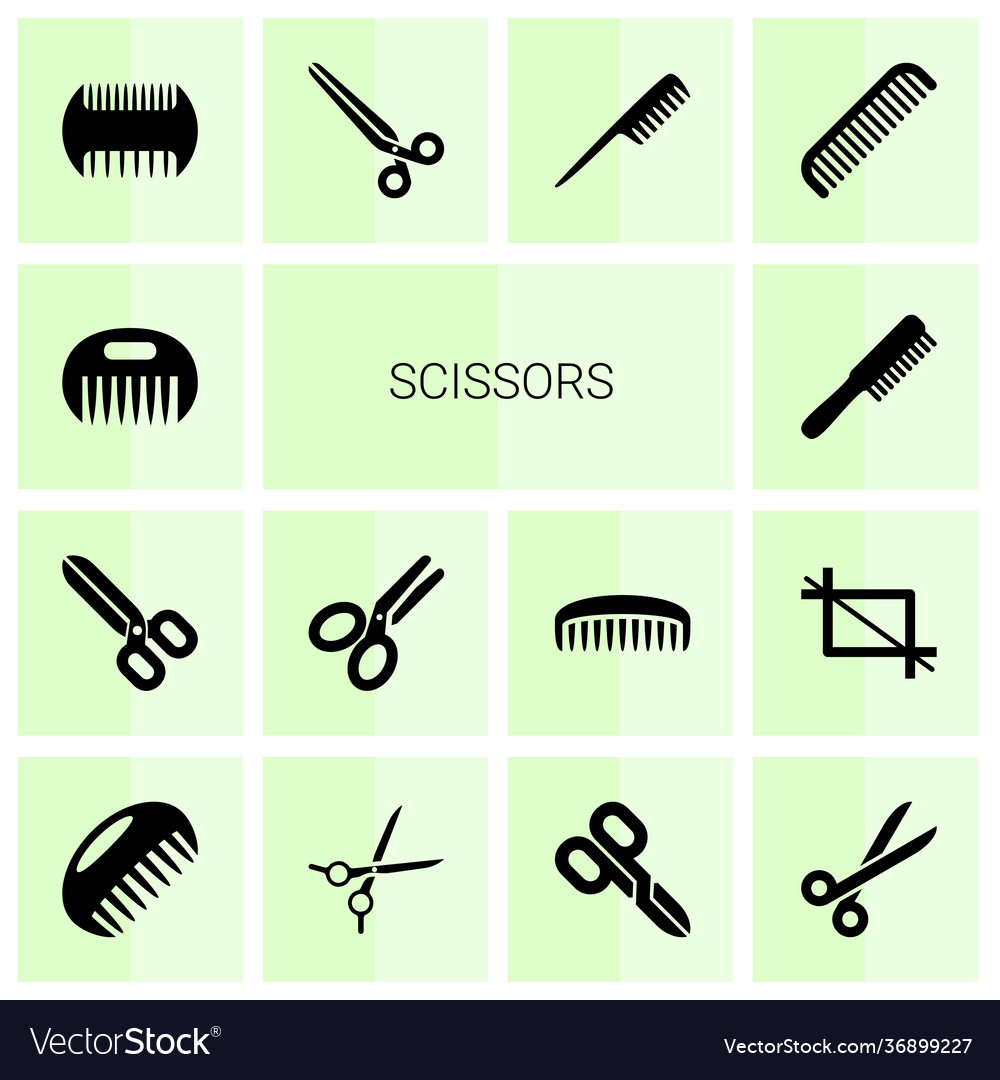 Scissors icons