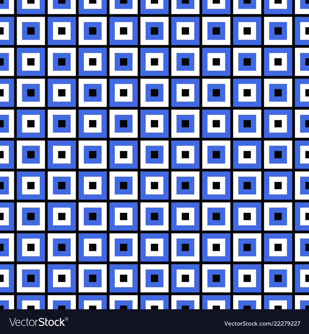 Seamless abstract square pattern background
