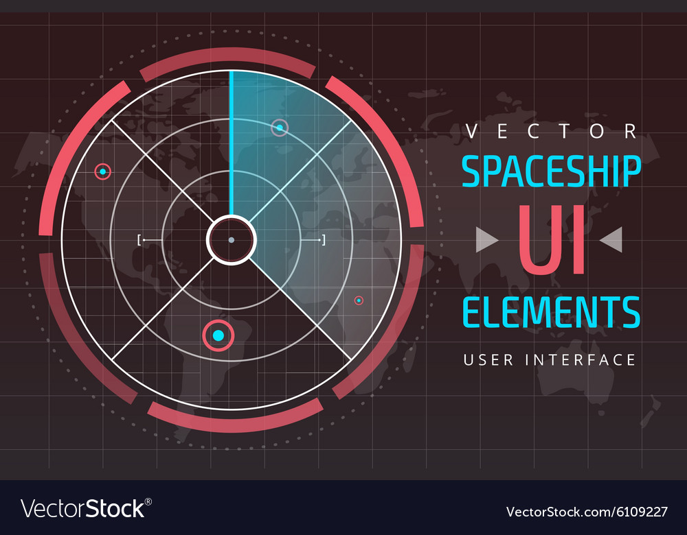 Ui hud infographic interface web elements