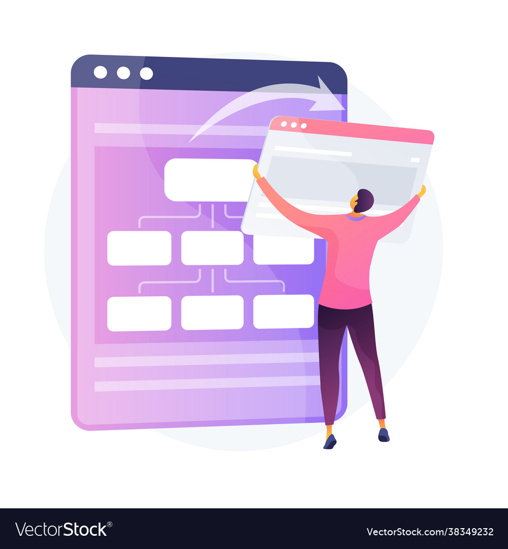 Cloud computing service web hosting concept vector image Cloud computing service web hosting concept