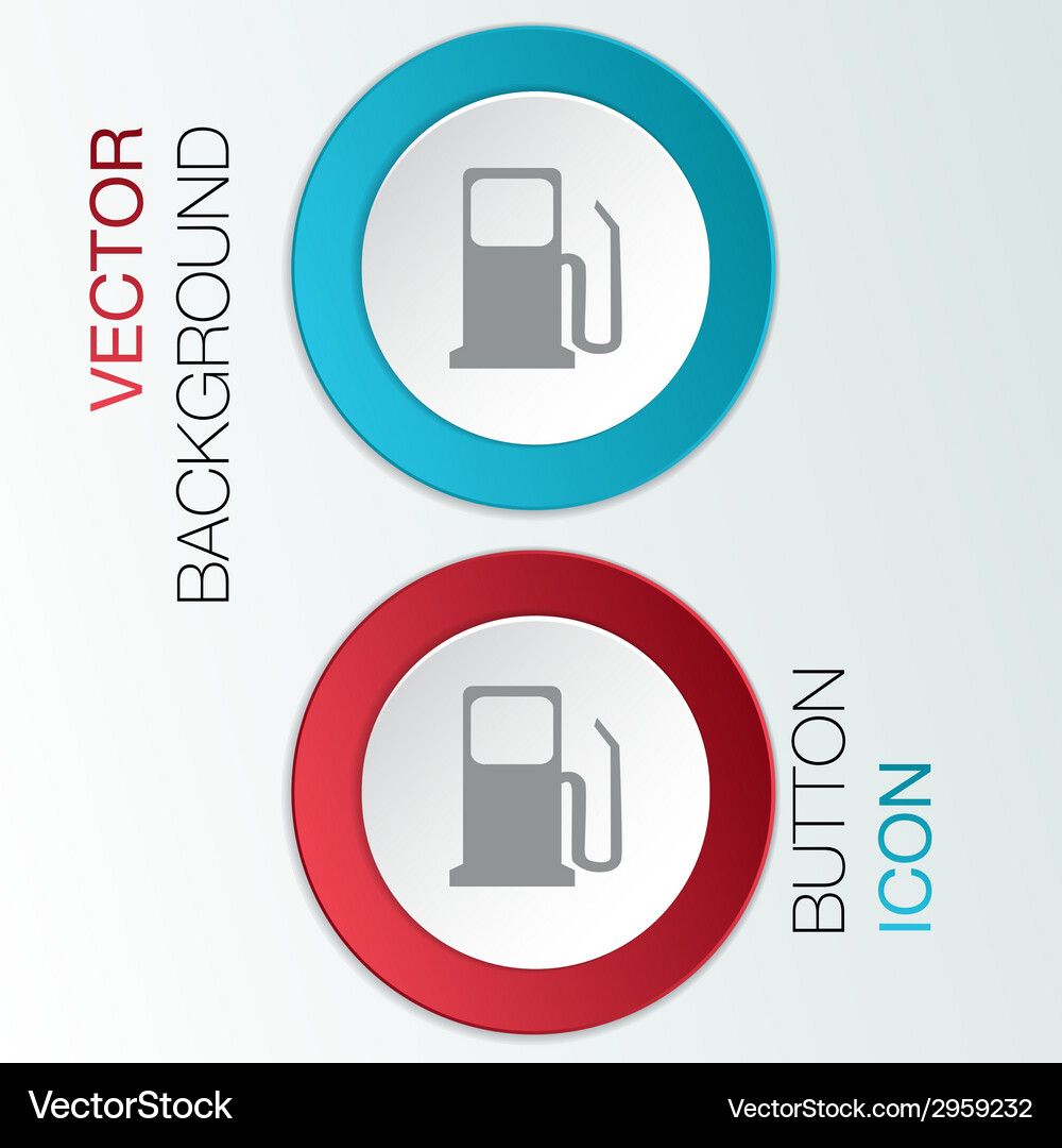 Gas station Royalty Free Vector Image - VectorStock