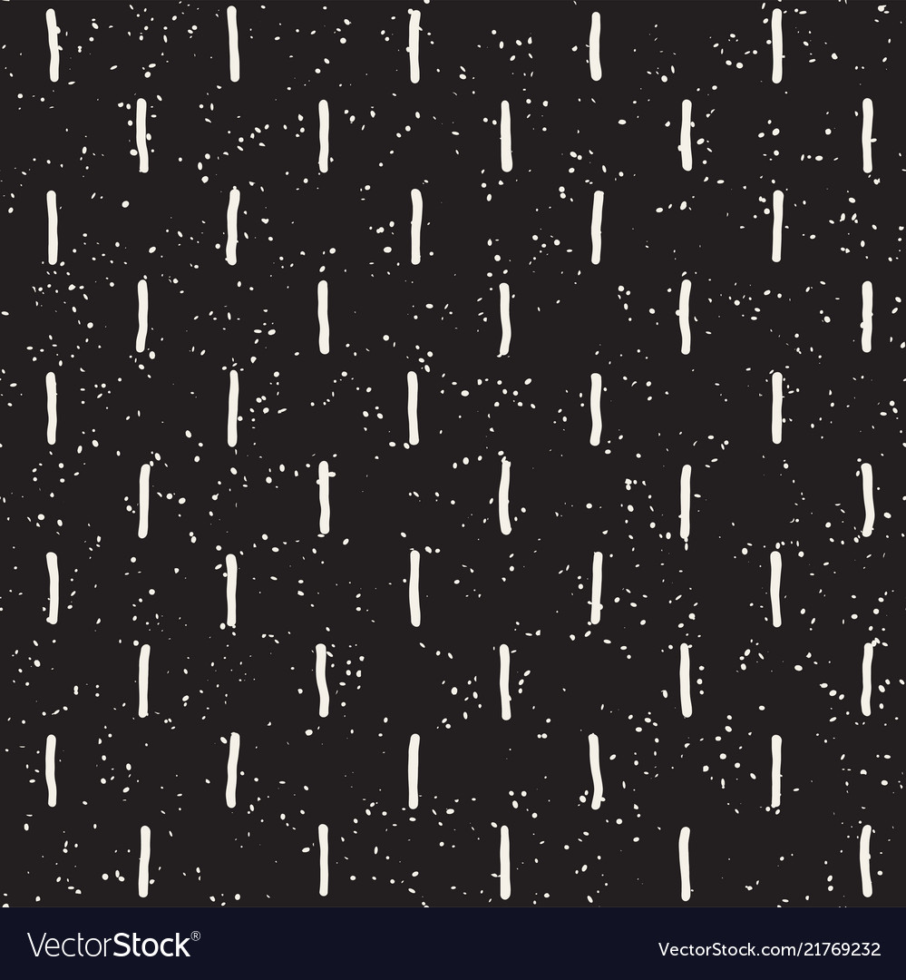 Hand drawn style seamless pattern abstract grungy vector image Hand drawn style seamless pattern abstract grungy