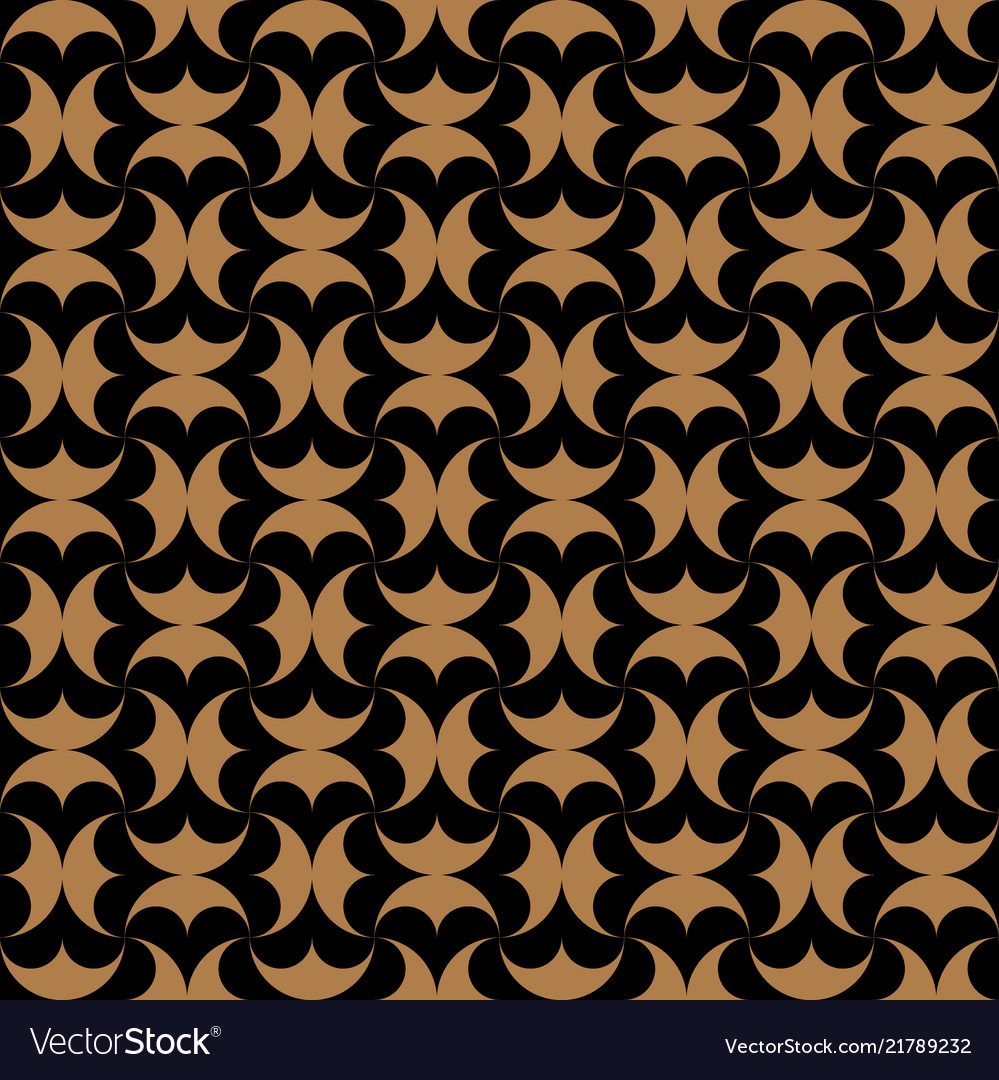Modern repeating seamless pattern of repeat round vector image Modern repeating seamless pattern of repeat round