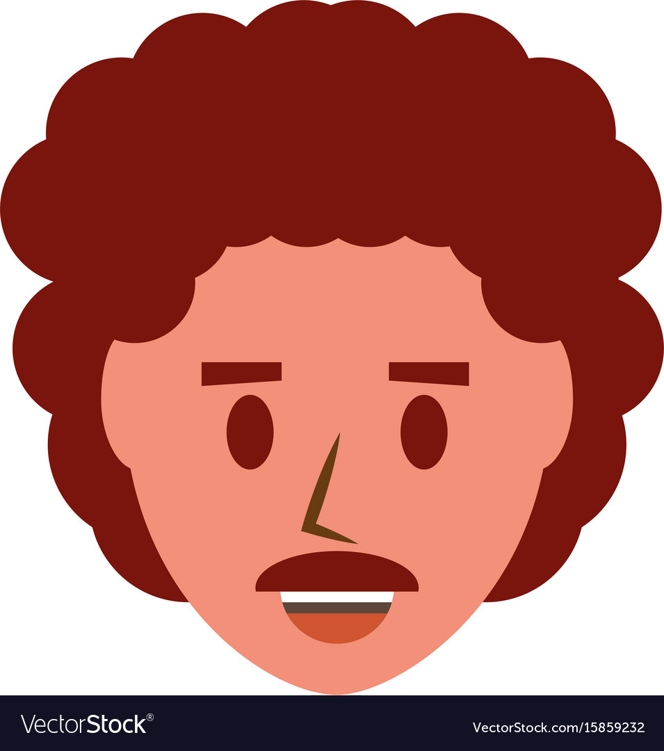 Retro man cartoon