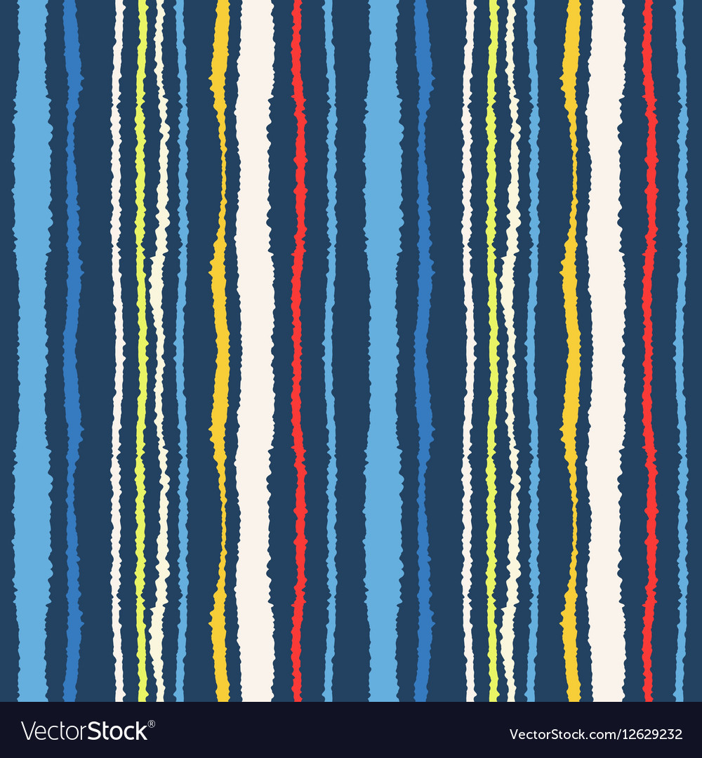 Seamless strip pattern vertical lines with torn