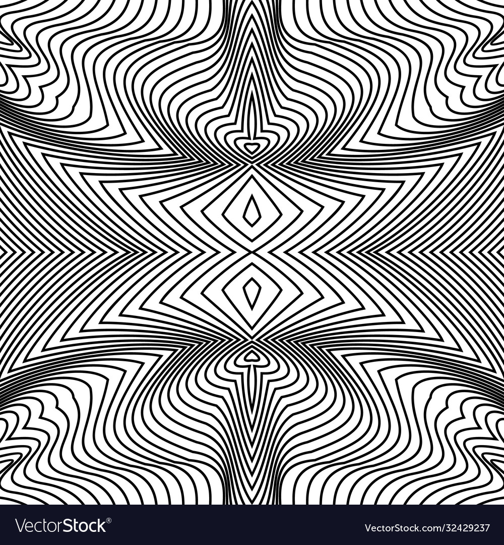 Abstract lines pattern waves background vector image Abstract lines pattern waves background