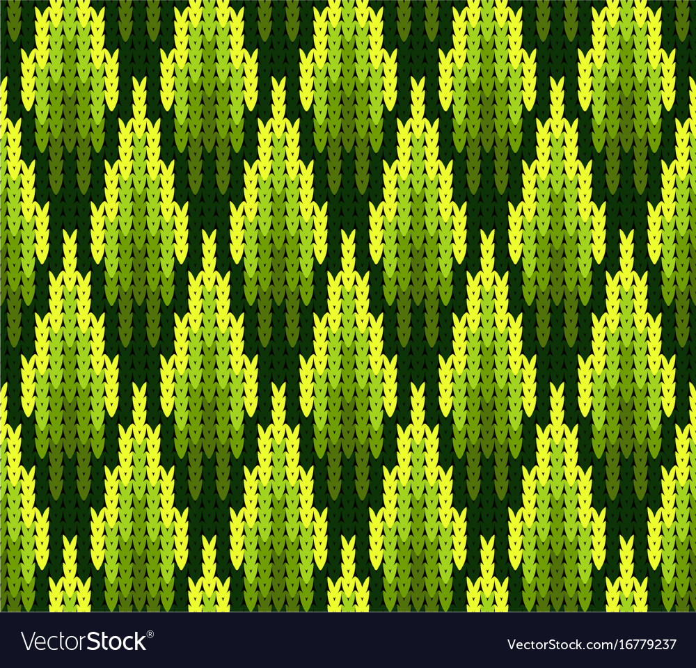 Abstract pattern with seamless knitted texture