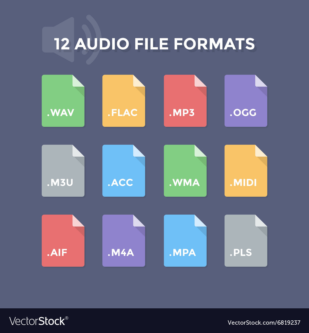 What audio file format is used for CD audio files?