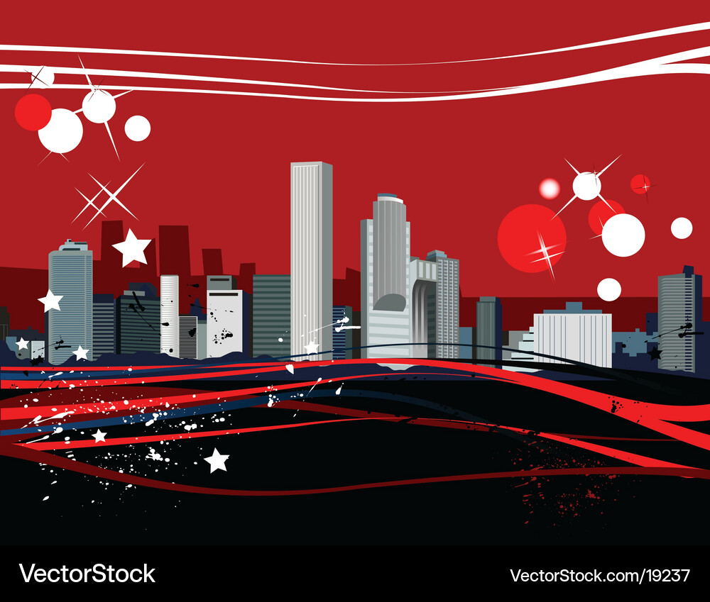 City design Royalty Free Vector Image - VectorStock
