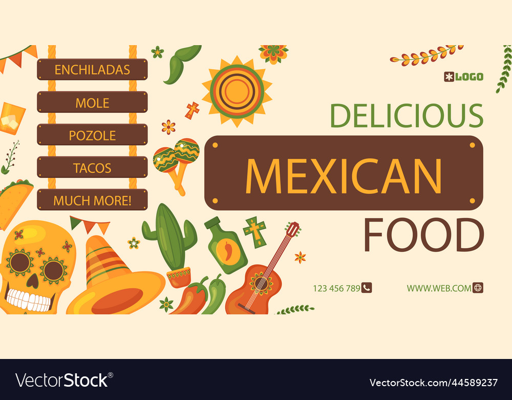 Mexican restaurant template