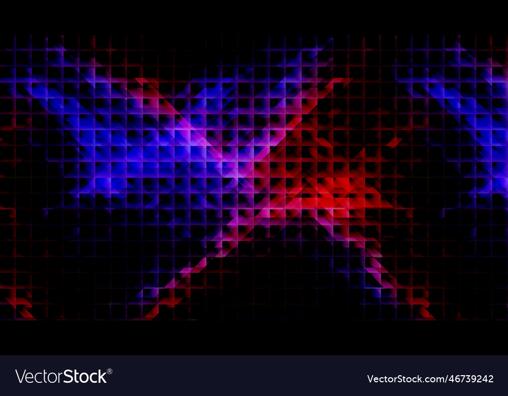 Bright abstract background of overlapping squares Vector Image Bright abstract background of overlapping squares