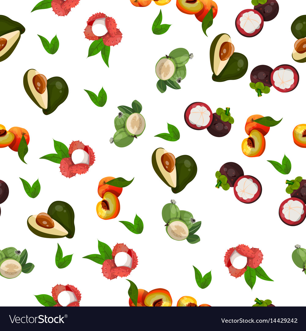 Exotic tropical fruit
