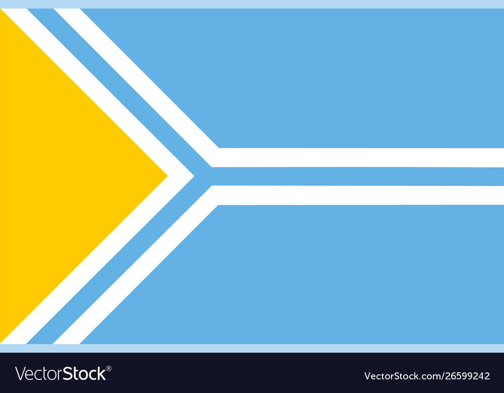 Tuva flag russian federation russia province