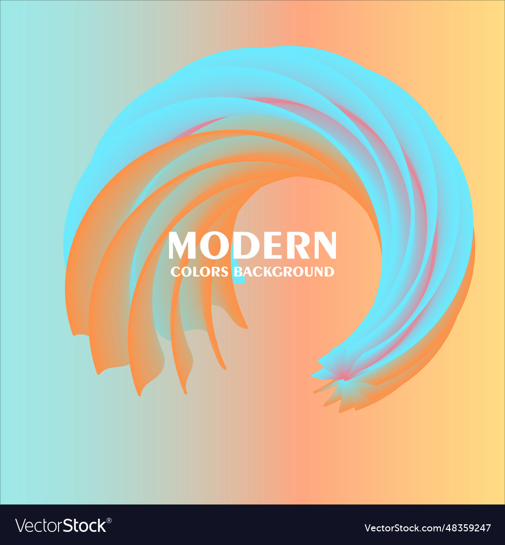 Abstract background with gradient effect modern