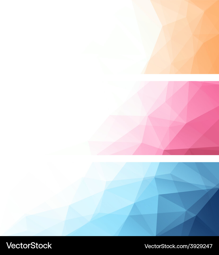 Abstract geometric polygonal background Royalty Free Vector