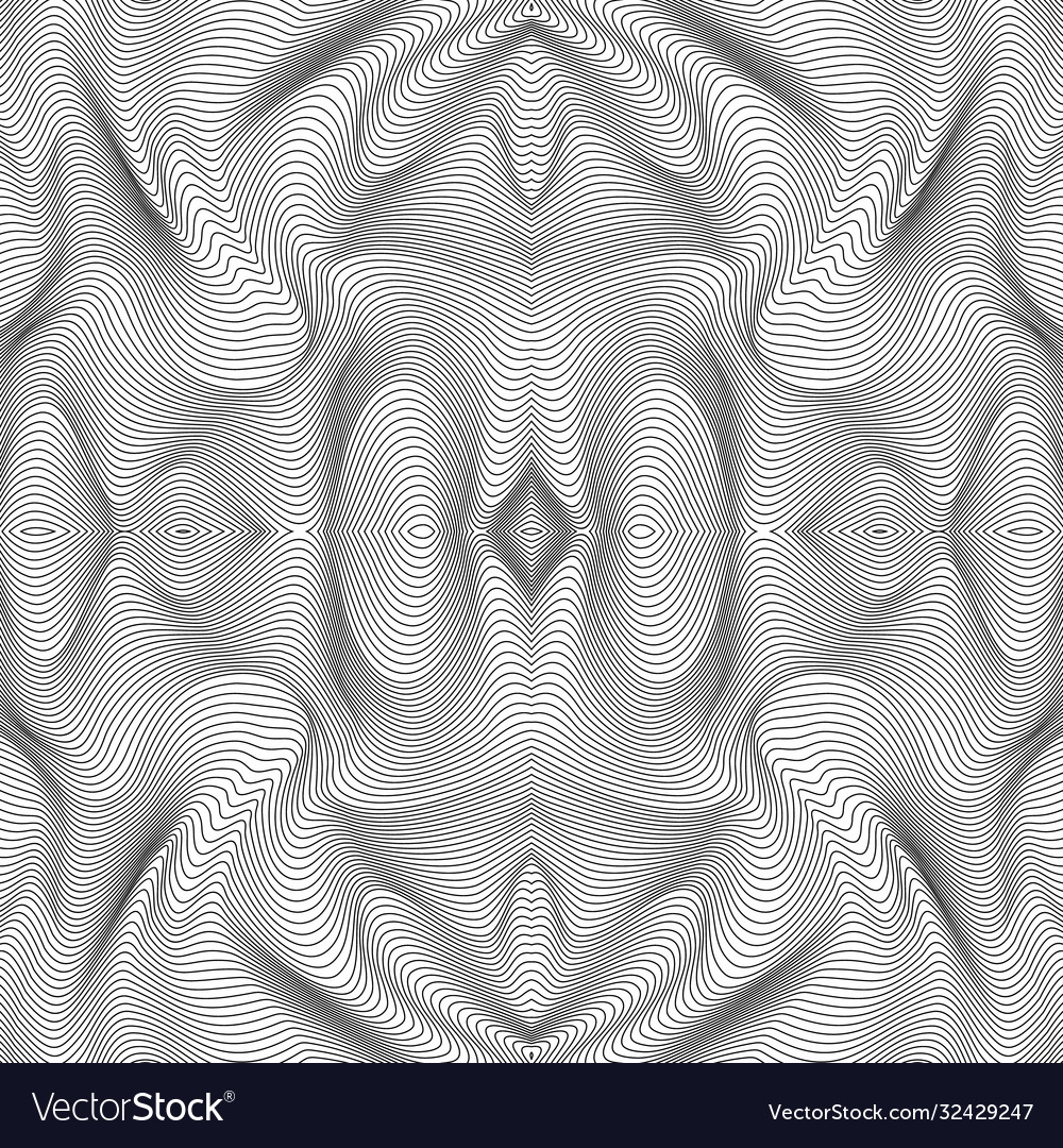 Abstract lines pattern waves background vector image Abstract lines pattern waves background