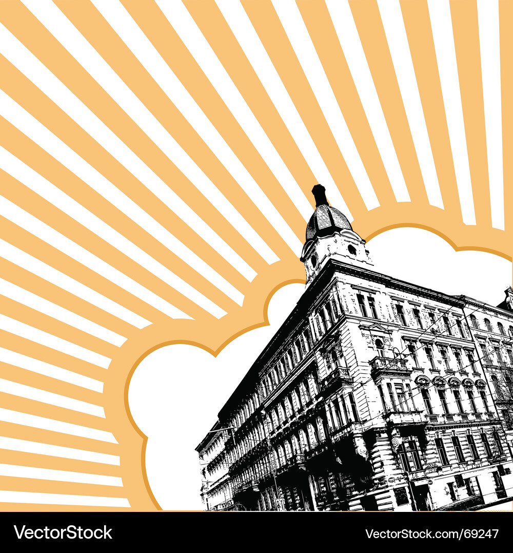 City Royalty Free Vector Image - VectorStock