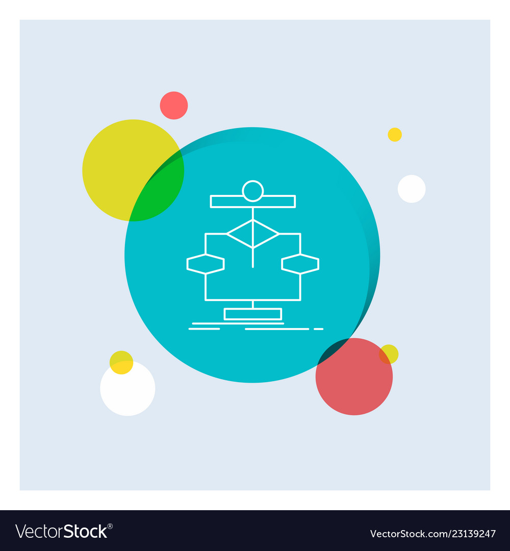 Data Flow Chart Icon Set