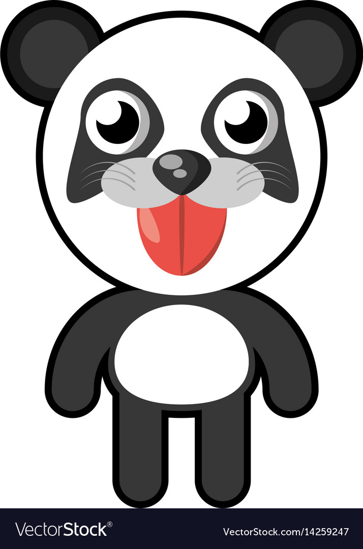 Kawaii panda animal toy
