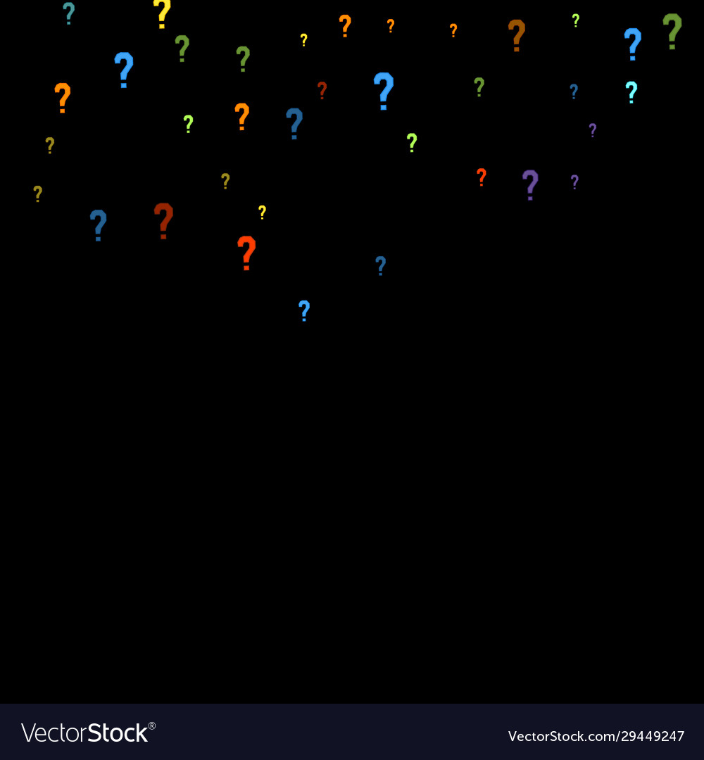 Question marks quiz doubt poll query public