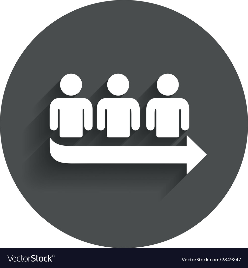 Queue Turn Symbol Icon