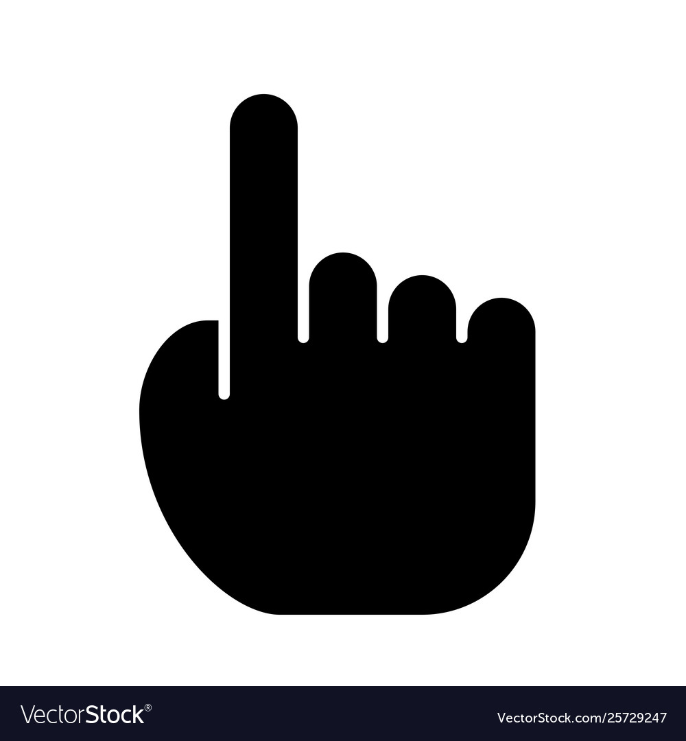Scroll up or swipe with single finger on touch