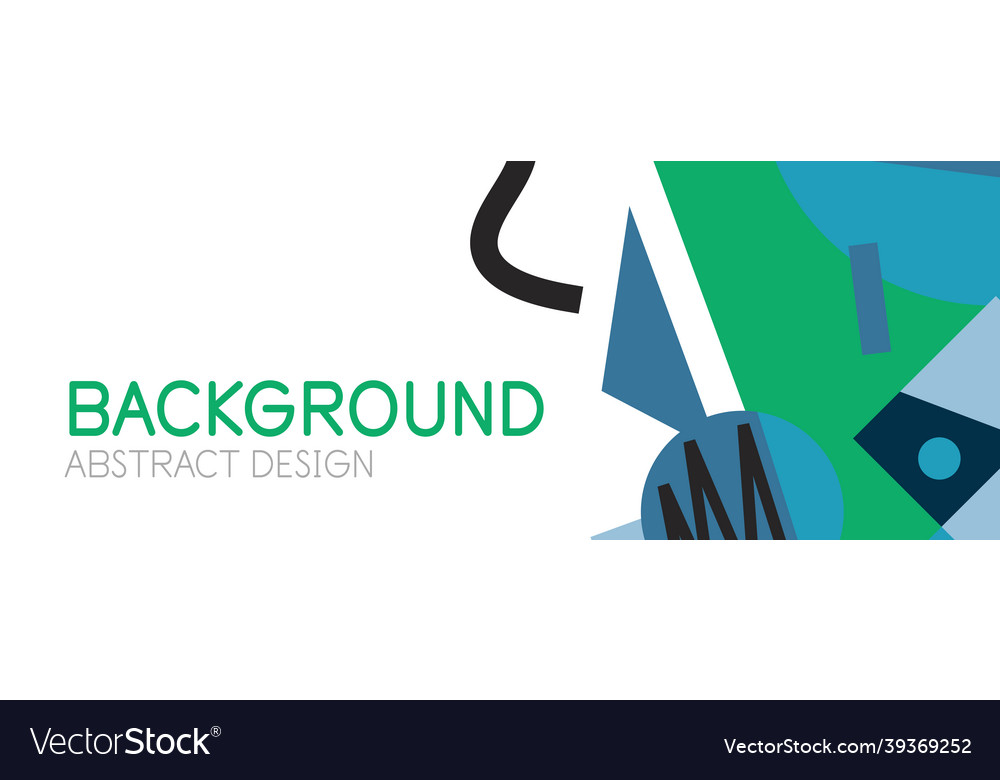 Abstract background with blocks lines geometric vector image Abstract background with blocks lines geometric