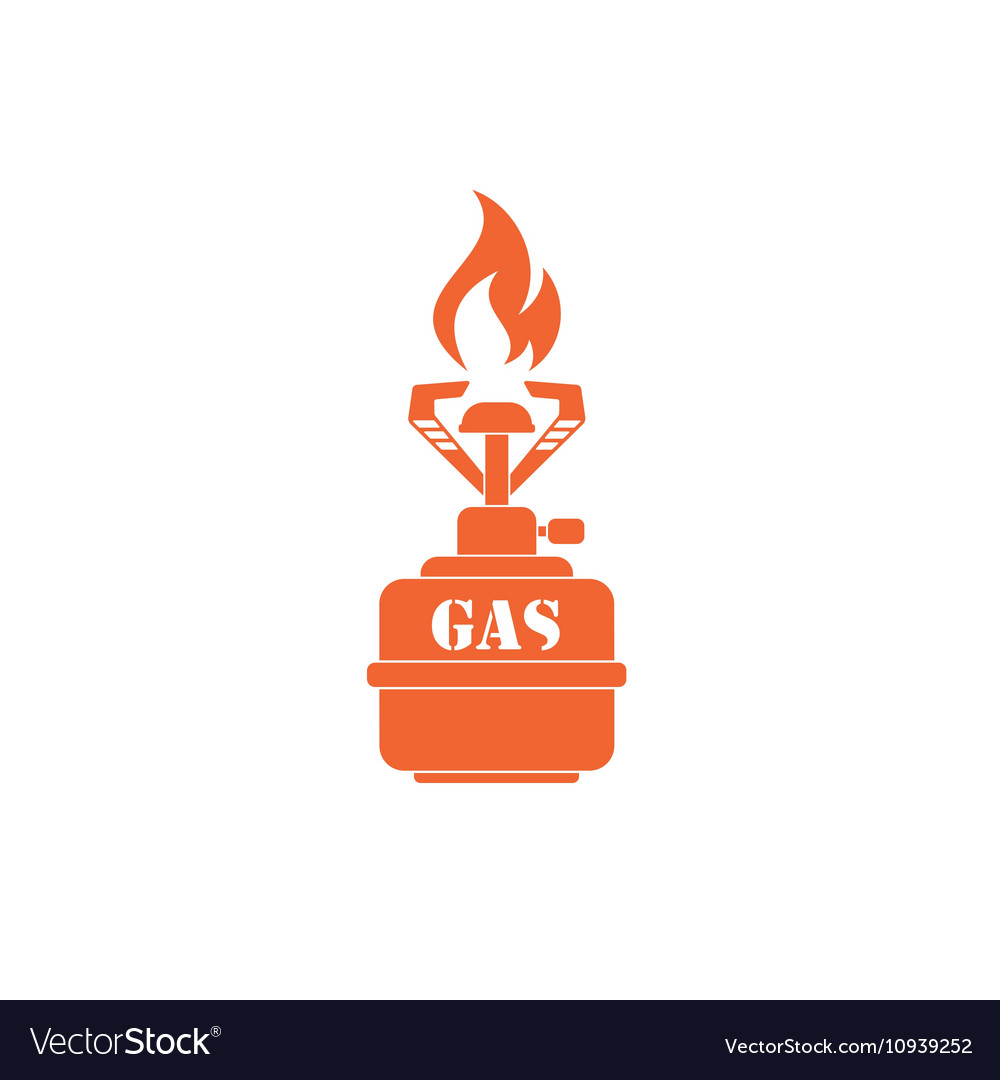 Camping stove icon