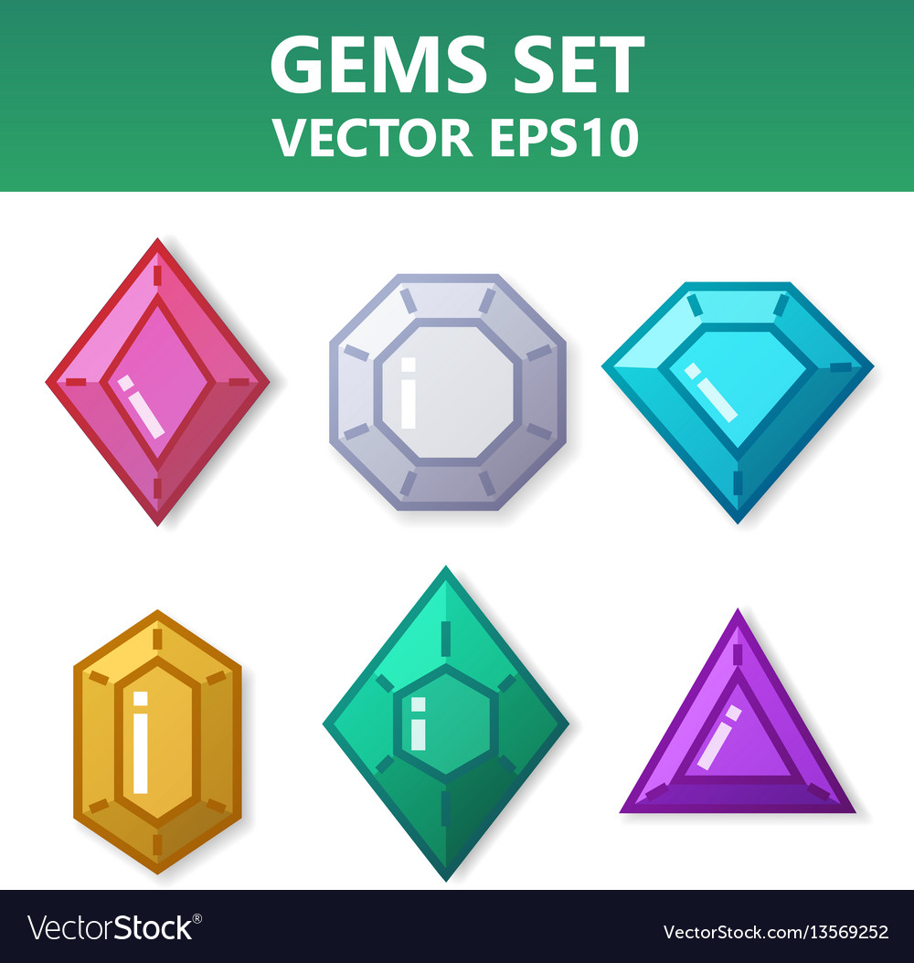 Colorful Gem Collection - Modern Set