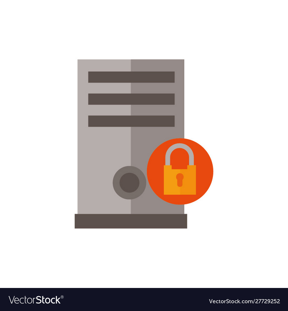 Data base and padlock security system