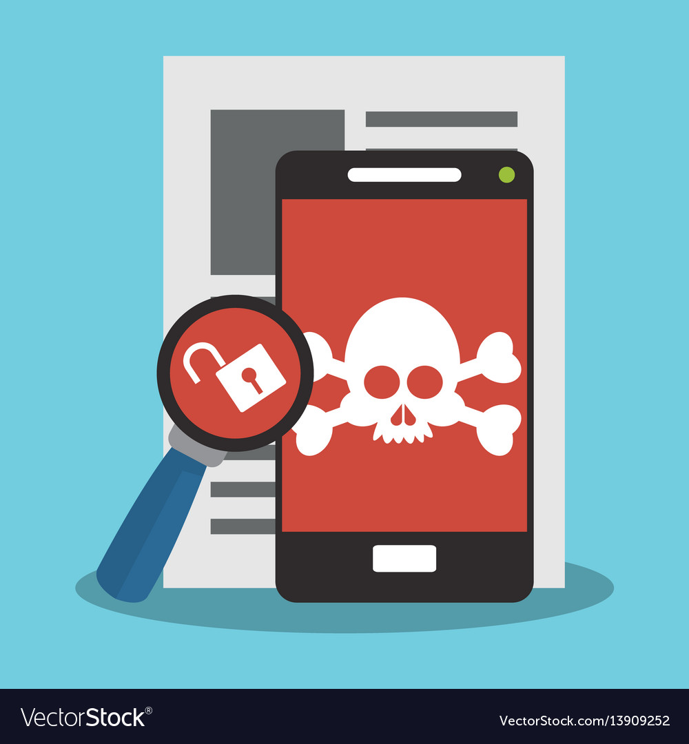 Internet security related icons image Vector Image Internet security related icons image