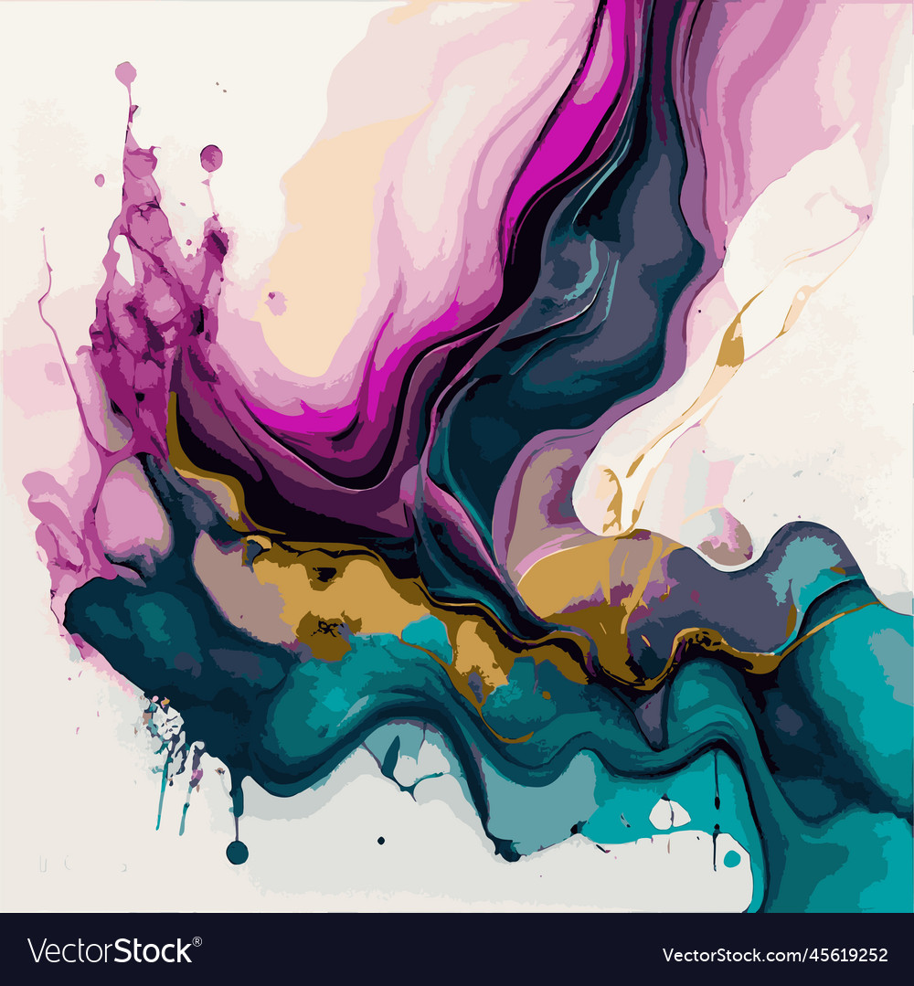 Marble texture design colorful multicolored Vector Image Marble texture design colorful multicolored