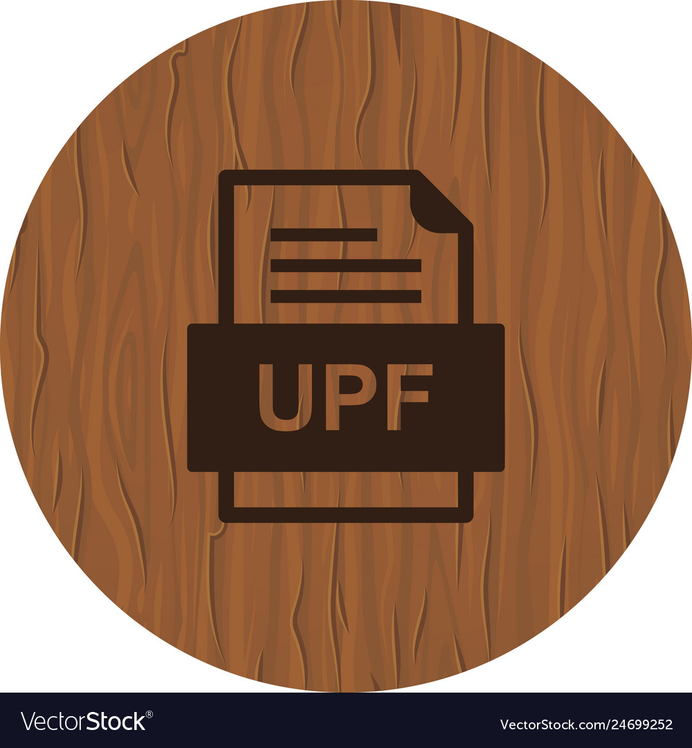 Upf file document icon
