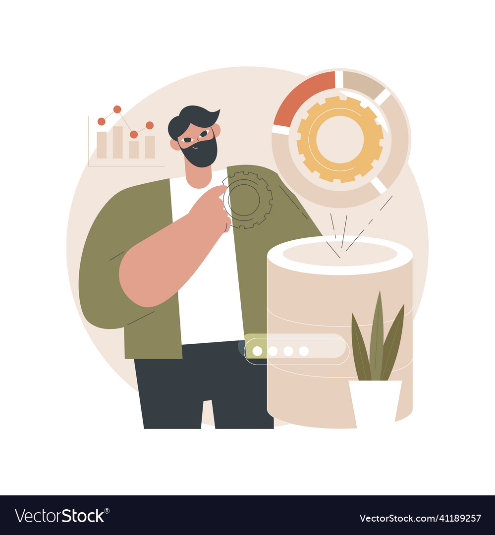 Big data tools abstract concept vector image Big data tools abstract concept