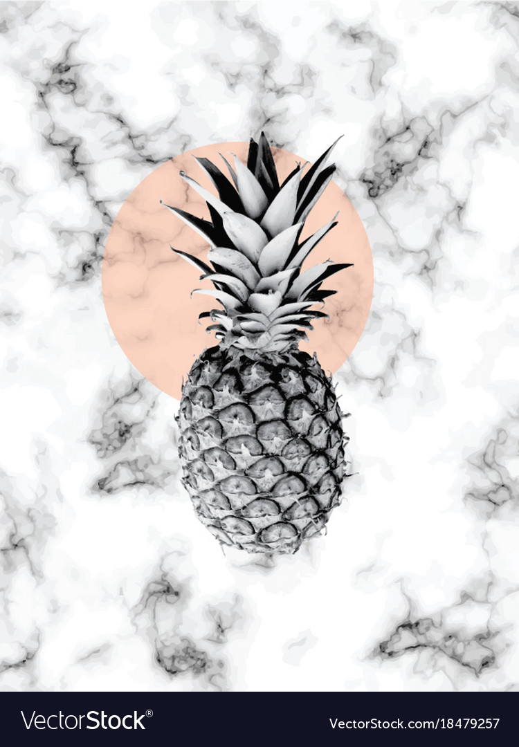 marble-texture-design-with-pineapple-royalty-free-vector