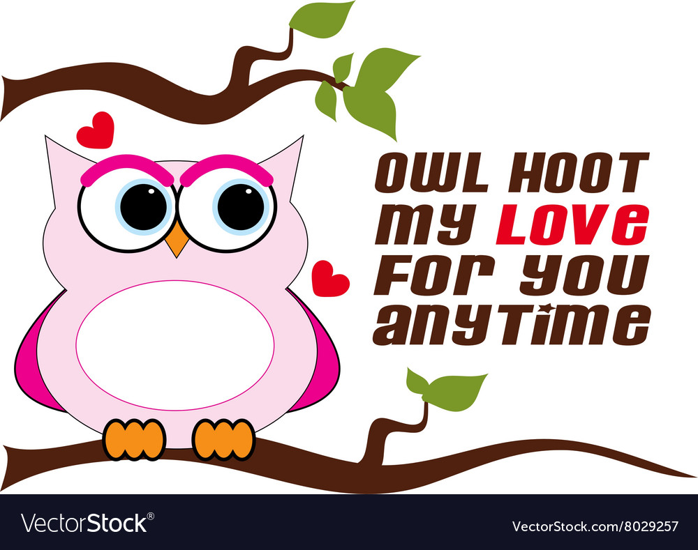 Owl Hoot Royalty Free Vector Image - VectorStock