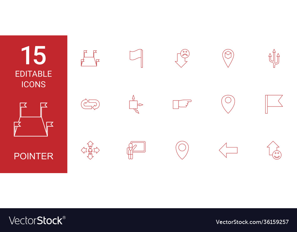 Pointer icons